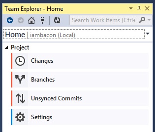 Visual Studio tools for Git